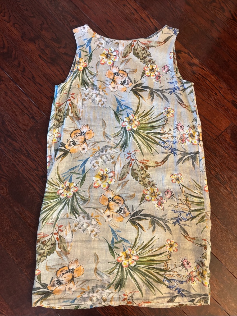 ALLEGRA MASETTI Firenze Linen (100%) Dress in EUC, Made in Italy 🇮🇹 (Size M/S)